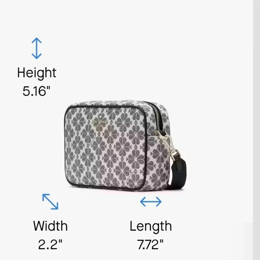 Kate Spade Flower Spade Camera Bag NWT - Picture 5 of 5
